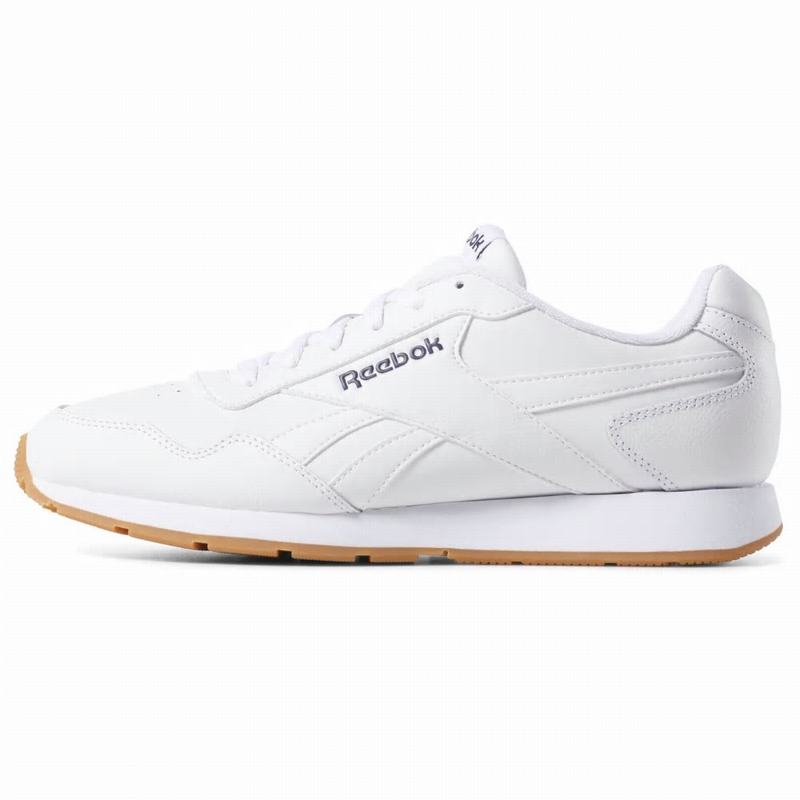 Reebok Royal Glide Tenisky Panske - Biele/Námornícka Modrá FH3804LY